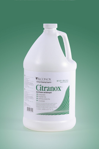 Comparing Citranox to Citric Acid - TechNotes – Critical Cleaning Advice  from Alconox Inc.