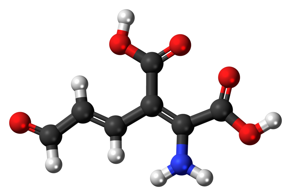 1024px 2 Amino 3 Carboxymuconic Semialdehyde 3D Balls