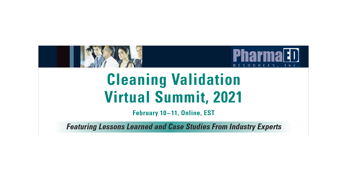 PharmaEd Cleaning Validation2
