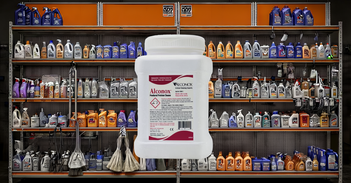 Consumer Detergents Versus Alconox