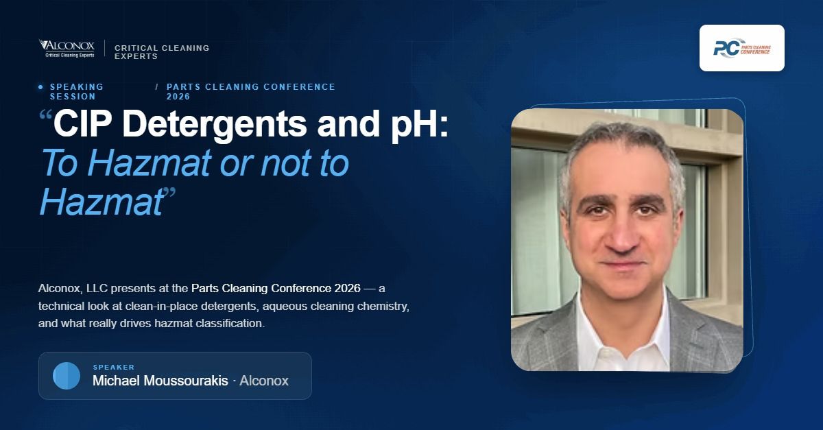 Parts Cleaning Conference