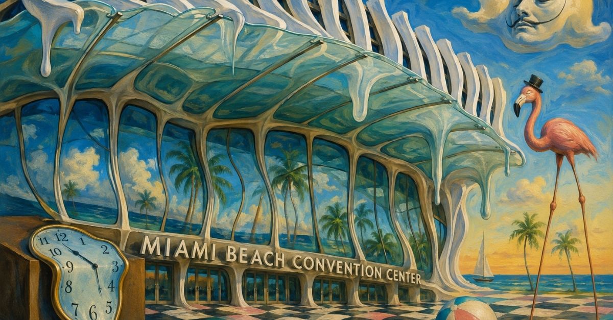 Miami Beach Convention Center Dali 1200 By 627 